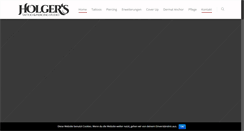 Desktop Screenshot of holgers-studio.de